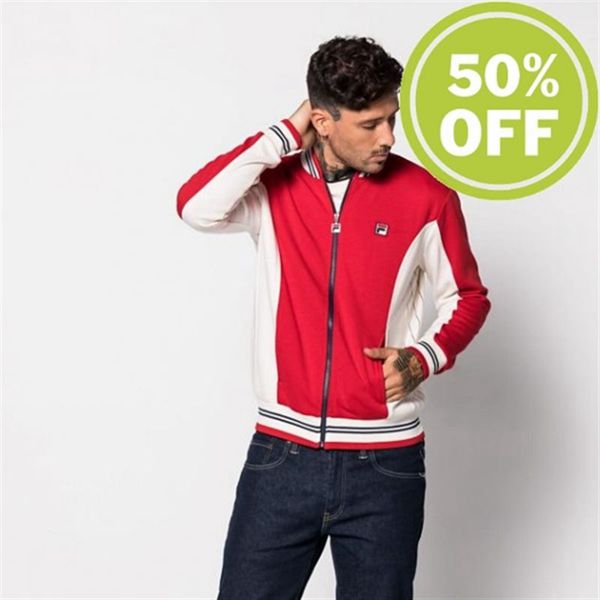 Chaquetas Fila Hombre Rojas - Setanta - España 349251ETB